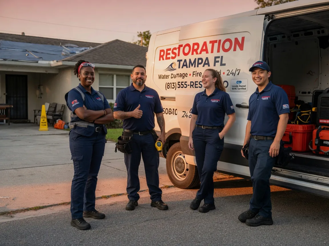 Water Damage Restoration company in Black Oak, AR